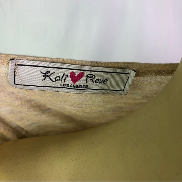 🍪Kali Reve Womens Medium Shirt Top Paris Print🍪 - Picture 4 of 4